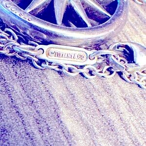 WOW POSHMARK - Authentic Tiffany & Co Sterling Silver Sun/Star Charm Necklace
